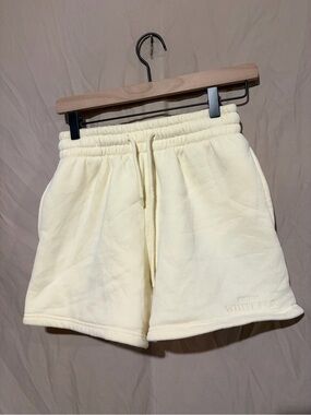 White fox shorts
